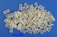 LEGO®  weiße 1x2 Gitter Fliesen / 100 Stück