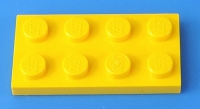 LEGO Nr.-3020224  Platte  2x4 / gelb