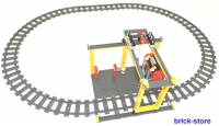 LEGO® Eisenbahn (60052) Schienenkreis mit Weichen und Verladestation/ Kran