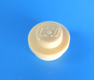 LEGO® 4161734 runde Platte 1x1 x0.33 beige  / 1 Stück