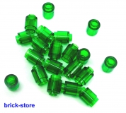 LEGO®  grüne transperant /  1x1 runde Steine / Rundsteine / 20 Stück