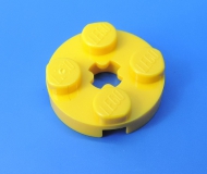 LEGO® Nr-403224 / 2x2 Platte rund gelb / 1 Stück