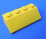 LEGO® Nr-4219911 / 2x4 Dachstein 45° gelb / 1 Stück