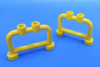 LEGO® Nr 408324 1x4x2 Zaun Absperrung gelb / 2 Stück