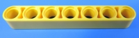 LEGO® technic Nr- 4495934 /  7 Loch gelbe Lochstangen - Liftarm / 1 Stück