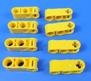 LEGO® technic Nr- 4175441 / 1x3 gelbe Pin/Kreuz Lochstangen - Liftarm / 8 Stück