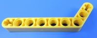 LEGO® technic Nr- 4544005 /  3x7 gelbe  Winkel Lochstangen - Liftarm / 1 Stück