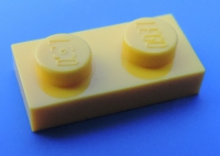 LEGO® Nr.- 302324 / 1x2 Platte gelb / 1 Stück