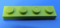 LEGO® Nr.- 4187743 / 1x4 Platte hellgrün / 1 Stück