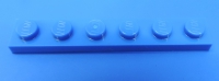 LEGO® Nr.- 366623 / 1x6 Platte blau / 1 Stück