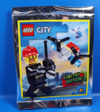 LEGO® City Limited Edition 952002 Feuerwehrmann Figur Bobby Brenner mit Drohne