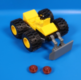 LEGO City Limited Edition 952003 Figur Bauarbeiter Eddy Erker mit Bulldozer
