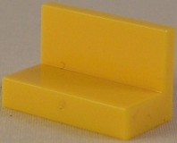 (F 1) gelb 1x2x1 Winkelfliese ID:4865 Neuware