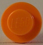 (R 8) orange 1x1x0.33 Rundstein ID:6141 Neuware