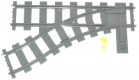 LEGO® Eisenbahn Schienen Weiche links Für  (7938,7939,7897,7898,3677,10219)