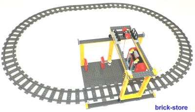 LEGO® Eisenbahn (60052) Schienenkreis mit Weichen und Verladestation/ Kran