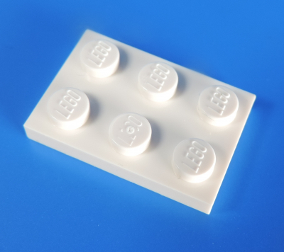 LEGO® Nr.-302101 Platte 2x3 Platte weiß / 1 Stück