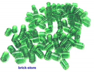 LEGO®  grüne transperant /  1x1 runde Steine / Rundsteine / 100 Stück