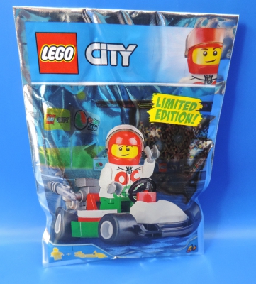 LEGO® City Limited Edition 951807 / Octan Rennfahrer mit Rennauto / Polybag