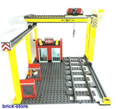 LEGO® Eisenbahn (60052) Schienenkreis mit Weichen und Verladestation/ Kran