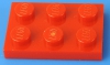 LEGO® 2x3 Platte / rot