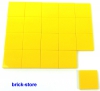 LEGO® gelbe 2x2 Basic Fliesen / Kacheln / Platten / 20 Stück