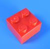 LEGO® Nr.-300321 Basic Grundbaustein  2x2 rot / 1 Stück