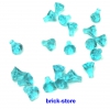 LEGO® tranparent hellblaue Diamanten/KristallePerlen / 20 Stück