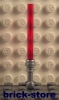 Star Wars Silber Laserschwert rot transparent  von Darth Vader Figur